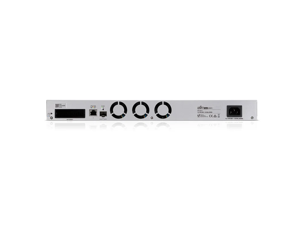 UBIQUITI UniFi Network Video Recorder, 4*2.5/3.5" HDD bays, 10G SFP+ port, GbE RJ45 port