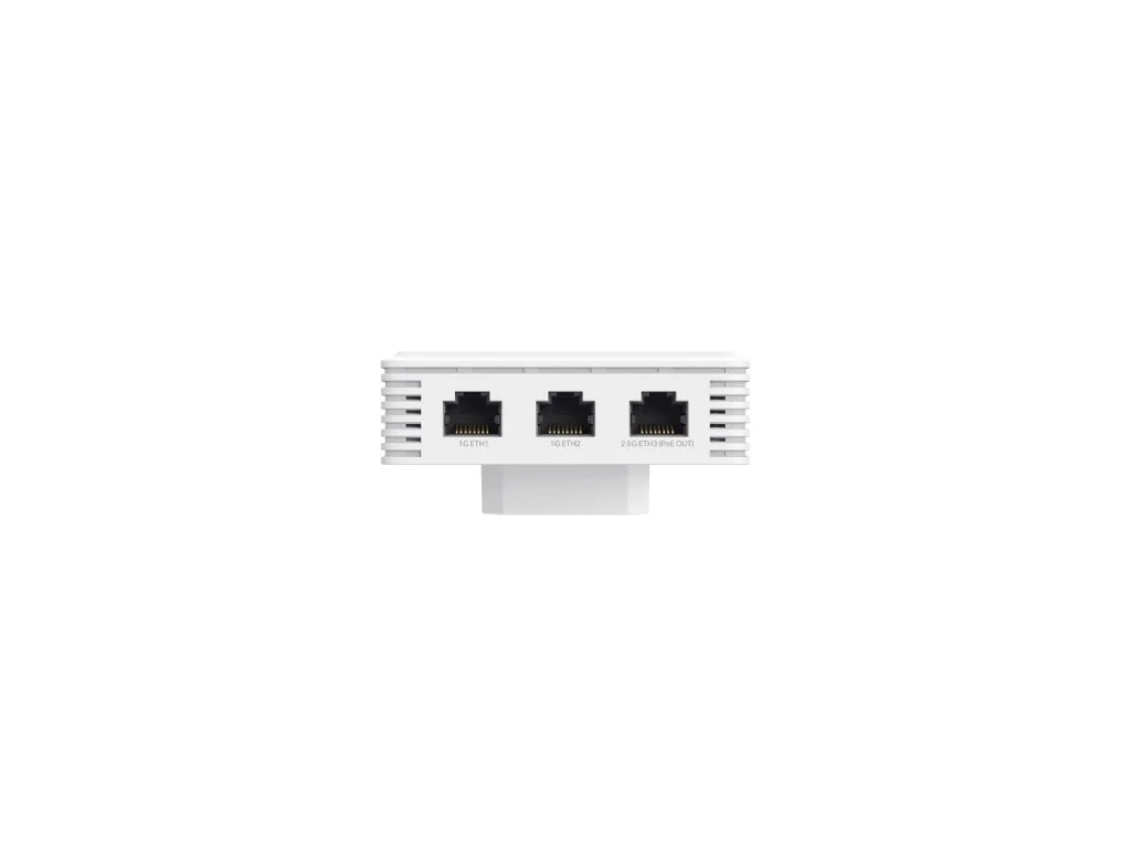 TP-LINK EAP725-Wall BE5000 Wall Plate Wi-Fi 7 Access Point, coverage 70 m2, Uplink: 2 2.5G, 2x 1G