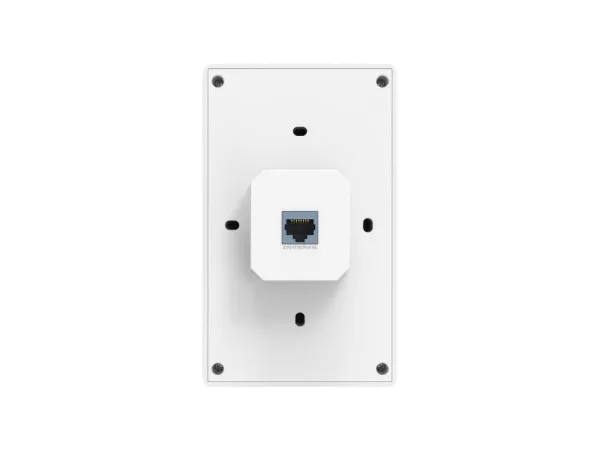 TP-LINK EAP725-Wall BE5000 Wall Plate Wi-Fi 7 Access Point, coverage 70 m2, Uplink: 2 2.5G, 2x 1G