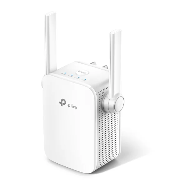 TP-LINK RE205 AC750 Wi-Fi Range Extender 433Mbps at 5GHz + 300Mbps at 2.4GHz, 2 fixed antennas