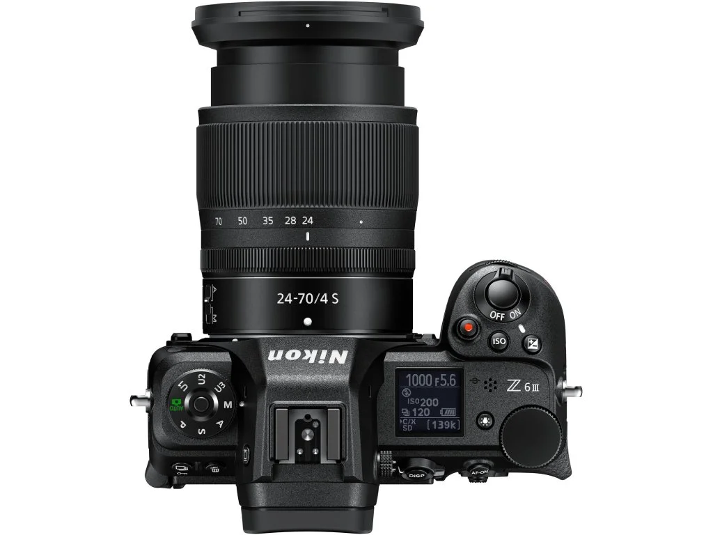 NIKON Z6 III Mirrorless Camera + NIKKOR Z 24-70mm f/4 S Lens