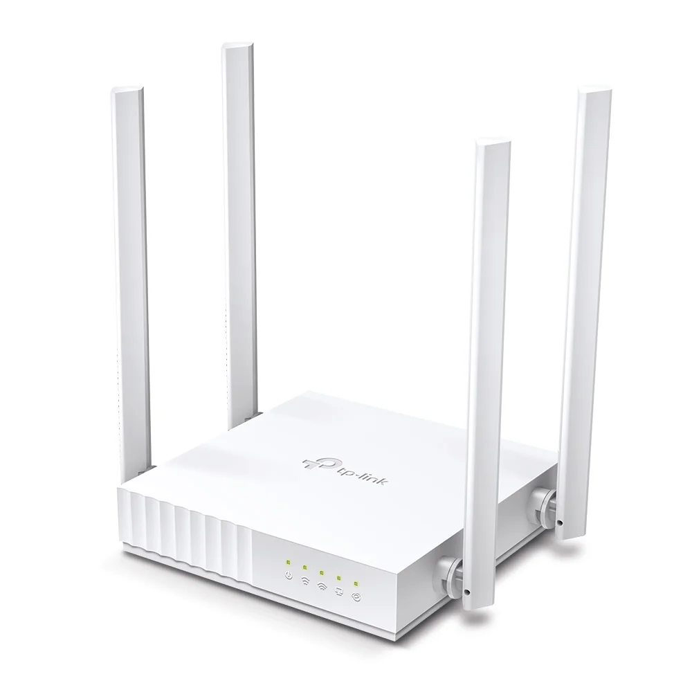 TP-LINK ARCHER C24 AC750 Dual-Band Wi-Fi Router/AP/Range Extender, 4 Fixed Antennas