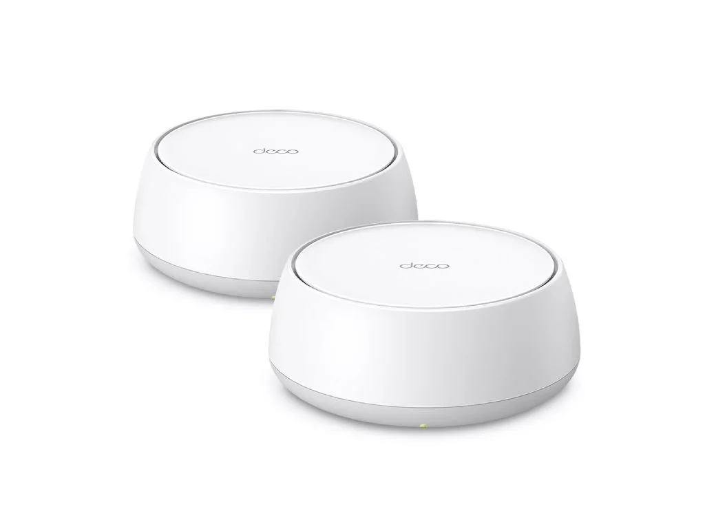 TP-LINK DECO BE25(2-PACK) BE5000 Whole Home Mesh WiFi 7 System, 2x 2.5Gbps, WPS