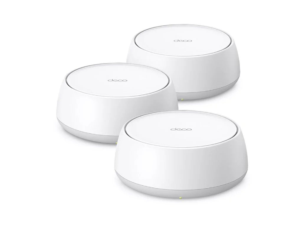TP-LINK Deco BE25(3-pack) BE5000 Whole Home Mesh WiFi 7 System, 2 2.5 Gbps ports