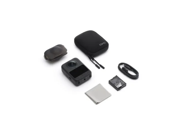DJI Osmo 360 Standard Combo - 1" 360 Imaging, 8K/30fps, 120MP 360 Photo, 105GB Built-in Storage