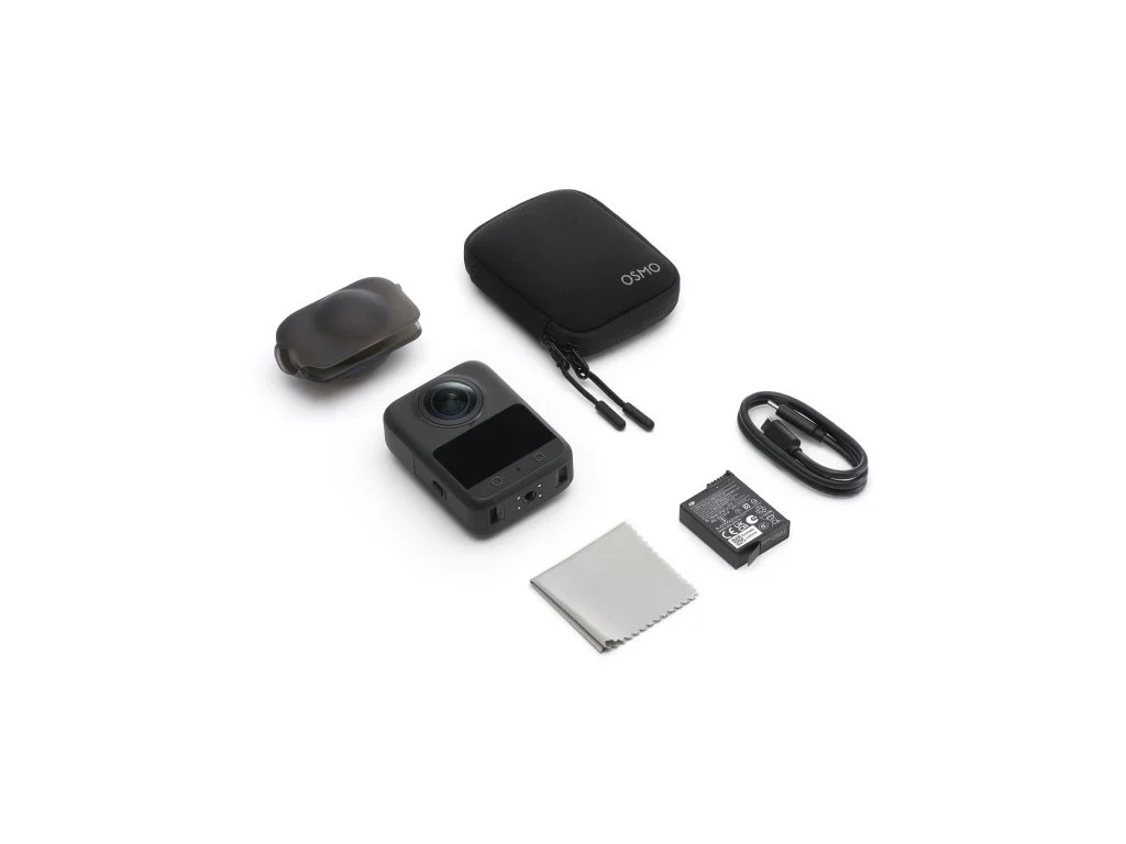 DJI Osmo 360 Standard Combo - 1" 360 Imaging, 8K/30fps, 120MP 360 Photo, 105GB Built-in Storage