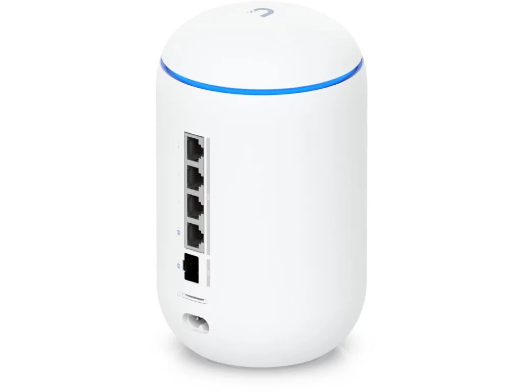 UBIQUITI Dream Router 7 Desktop 10G Cloud Gateway WiFi 7,PoE switch, 3x 2.5G LAN ports, 64GB microSD