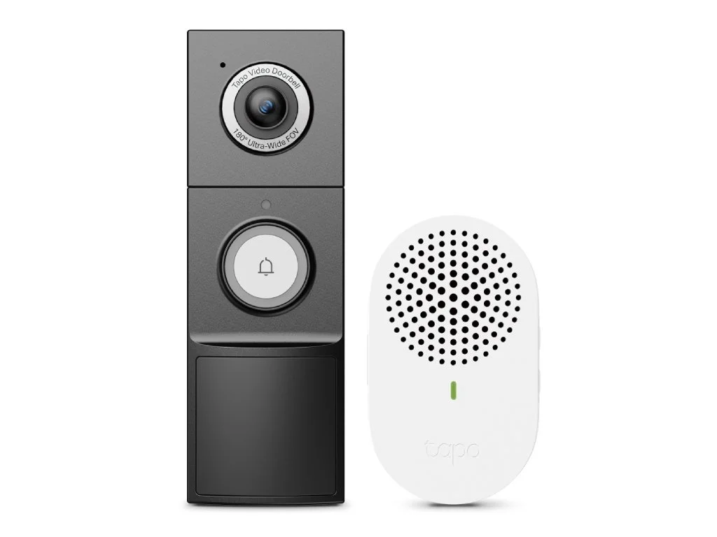 TP-LINK TAPO D235 Video Doorbell Camera 2K 5MP Head-to-Toe View, Smart AI Detection