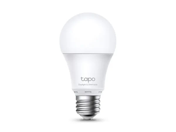 TP-LINK TAPO L520E Smart Wi-Fi Light Bulb, Dimmable, Voice Control,Remote Control,A60,E27,806 lumens