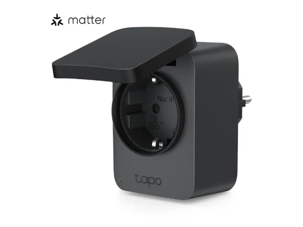 TP-LINK TAPO P410M Smart WiFi Outdoor Plug, IP54 Splashproof