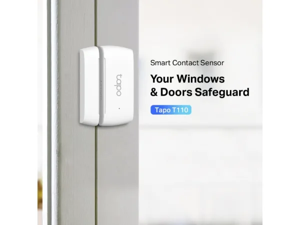 TP-LINK TAPO T110 Smart Contact Sensor, Window/Door Safeguard, Instant App Notification