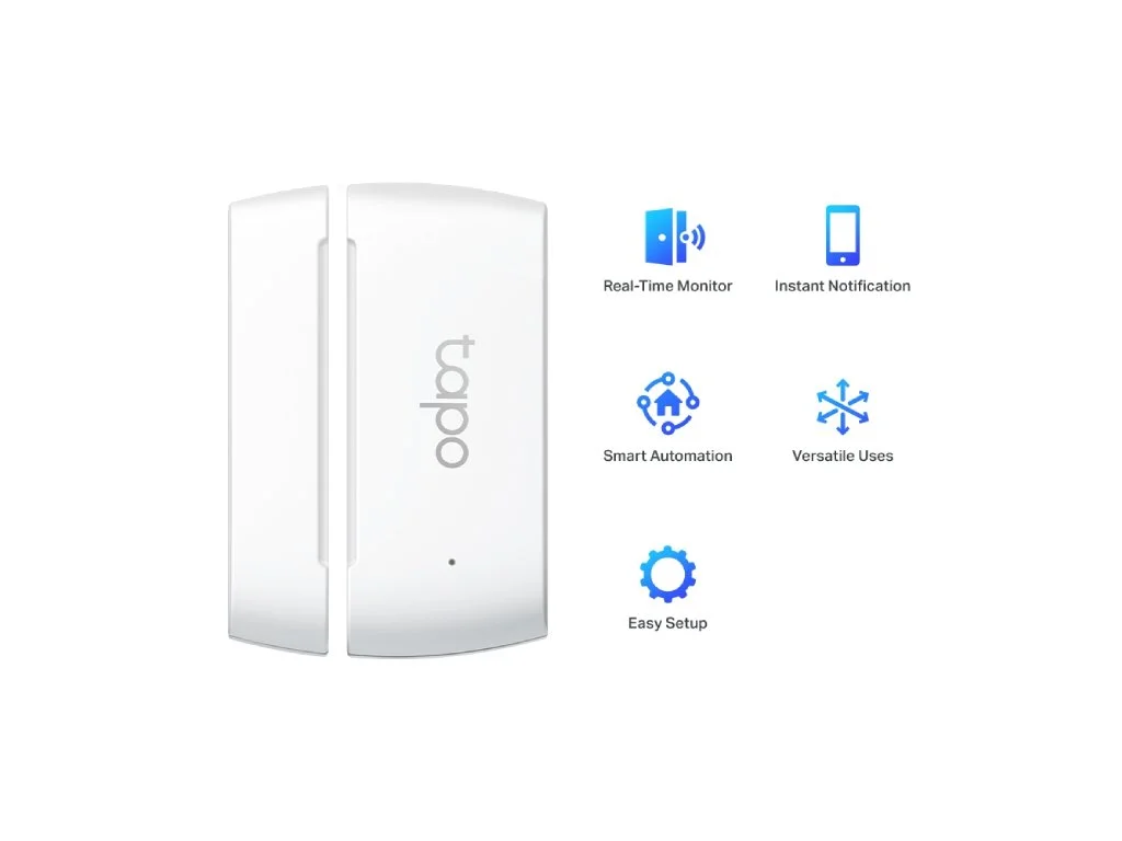TP-LINK TAPO T110 Smart Contact Sensor, Window/Door Safeguard, Instant App Notification