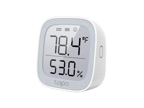 TP-LINK TAPO T315 Smart Temperature & Humidity Monitor, Real-Time Monitoring, 2.7" E-ink Display