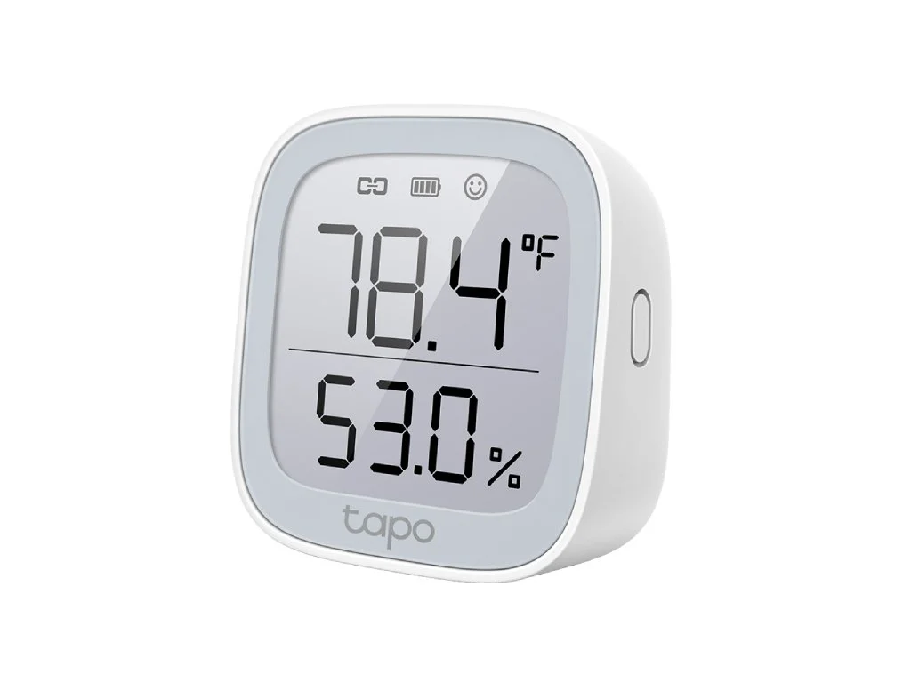TP-LINK TAPO T315 Smart Temperature & Humidity Monitor, Real-Time Monitoring, 2.7" E-ink Display