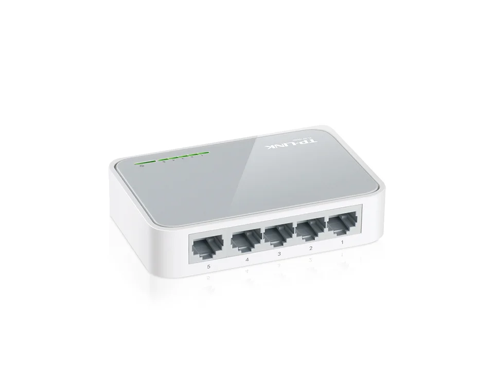 TP-LINK 5-Port 10/100Mbps Desktop Switch, TL-SF1005D