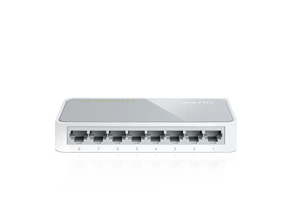 TP-LINK 8-Port 10/100Mbps Desktop Switch, TL-SF1008D