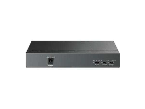 TP-LINK LS109P 9-Port 10/100Mbps Desktop Switch with 8-Port PoE+, 63 W PoE Budget, Up to 250 m