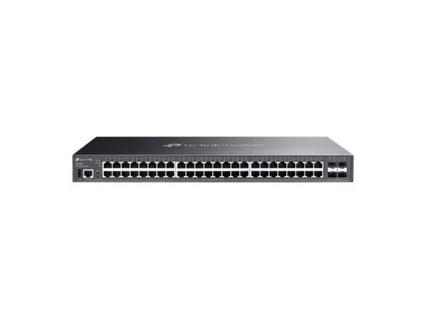 TP-LINK SG5452X Omada 48-Port Gigabit Stackable Lite L3 Managed Switch with 4 10G Slots
