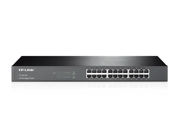 TP-LINK TL-SG1024 Gigabit Rackmount Switch 24x RJ45 10/100/1000Mbps metalno kućište,Standard 19-inch