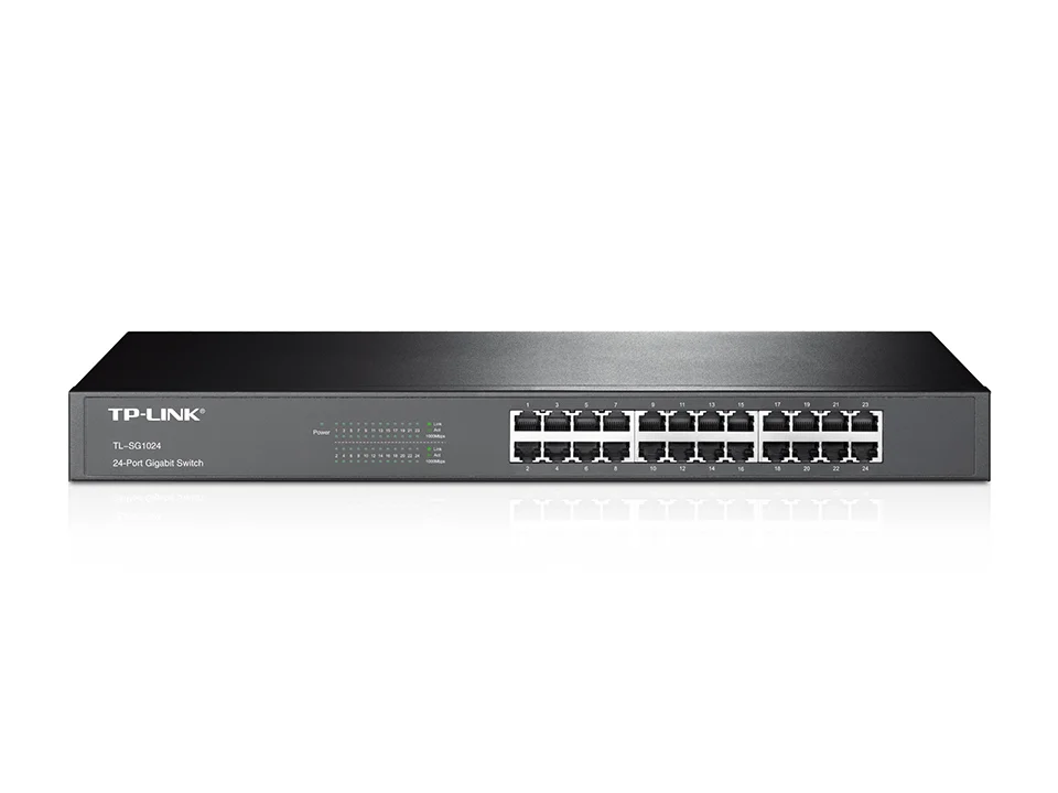 TP-LINK TL-SG1024 Gigabit Rackmount Switch 24x RJ45 10/100/1000Mbps metalno kućište,Standard 19-inch