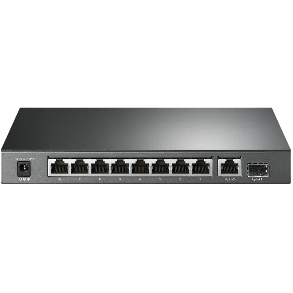 TP-LINK TL-SG1210P 10-Port Gigabit Desktop Switch with 8-Port PoE+