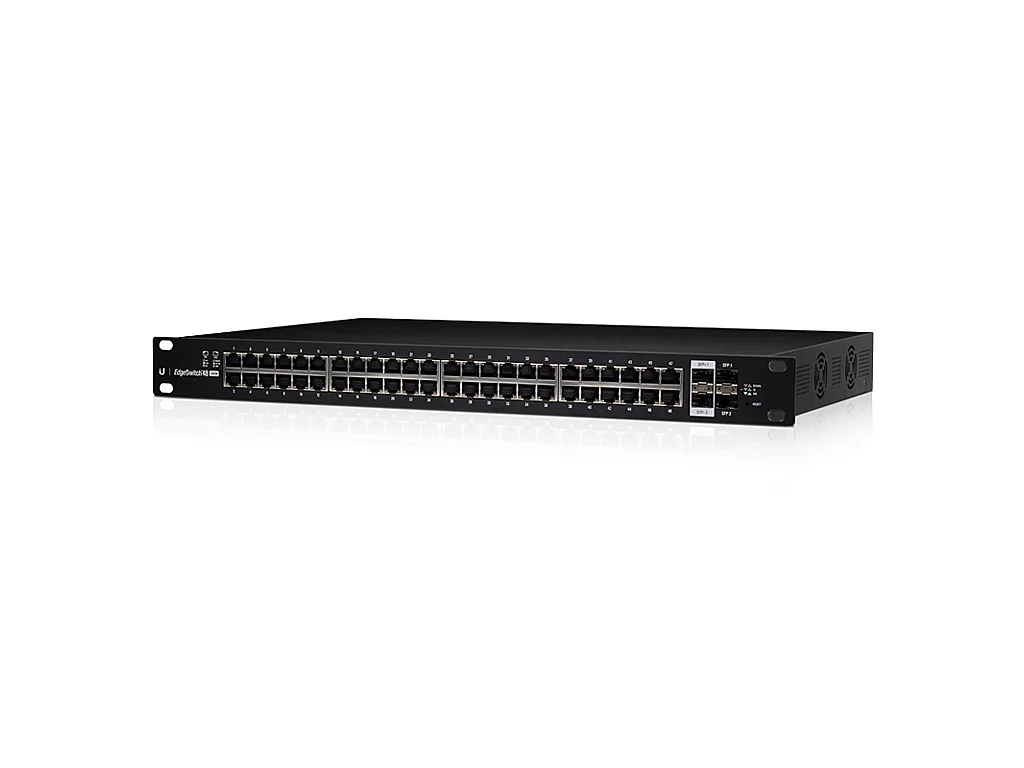 UBIQUITI ISP Edge Switch 48 Port,Layer 2/3,PoE+,48 Gigabit RJ45, 2 SFP+ ports, 2 SFP ports, 500W