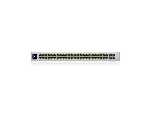 UBIQUITI UniFi 48 Port Gigabit Switch with 802.3bt PoE, Layer3 Features and SFP+, 600W total PoE
