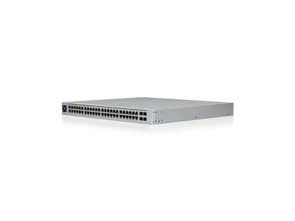 UBIQUITI UniFi 48 Port Gigabit Switch with 802.3bt PoE, Layer3 Features and SFP+, 600W total PoE
