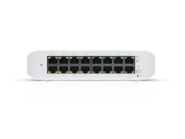 UBIQUITI UniFi Desktop 16 Port Gigabit Switch with PoE, 45W total