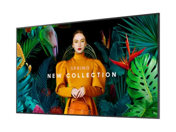 Samsung LH55QMCEBGCXEN 55" Crystal UHD Signage Ultra Slim Depth, Quantum Processor Lite 4K