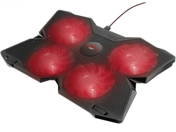 TRUST GXT 278 YOZU ,gaming laptop cooling stand, black, 4 adj. speed, 17.3 inch