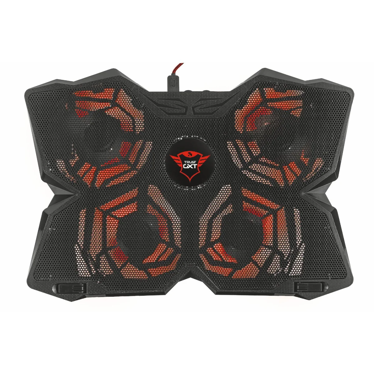 TRUST GXT 278 YOZU ,gaming laptop cooling stand, black, 4 adj. speed, 17.3 inch